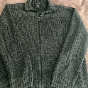 Calvin Klein XXL mens gray cable sweater great condition